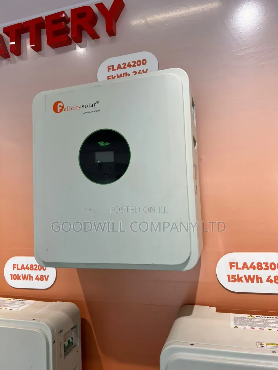 5kwh 24v Vampower Felicity Lithium Battey