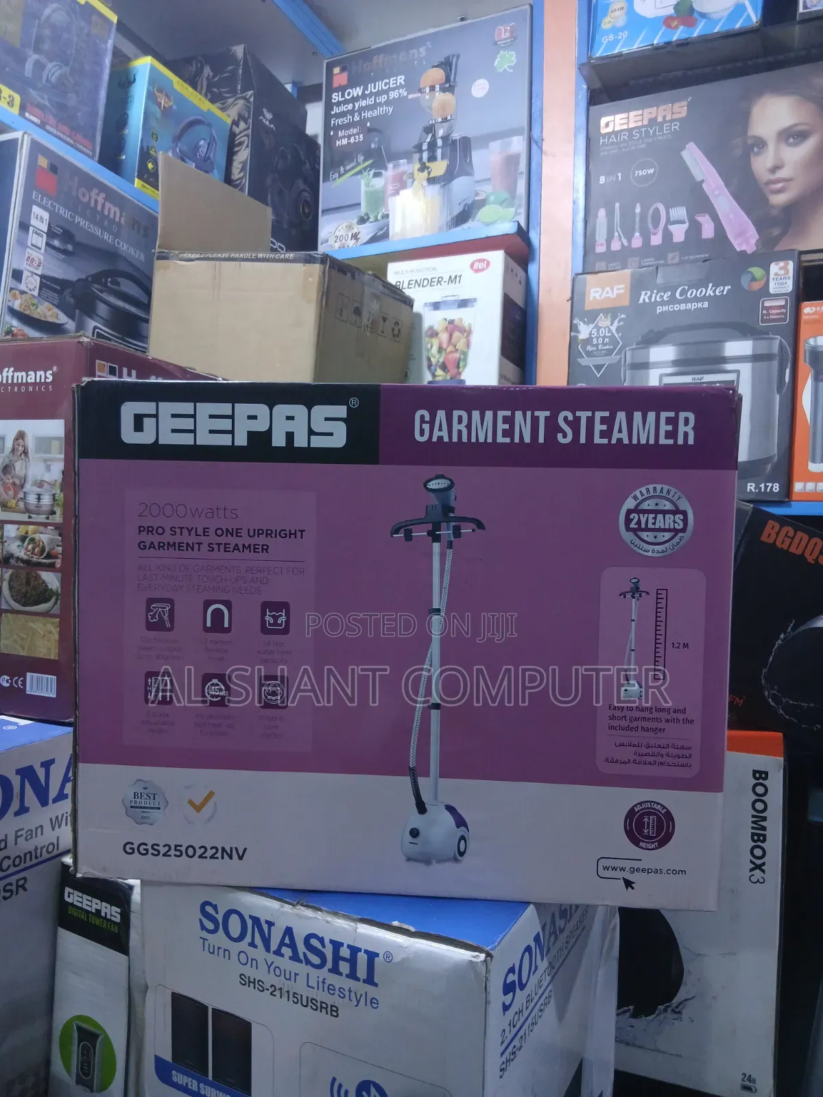 Geepas 2000w Garment Steamer