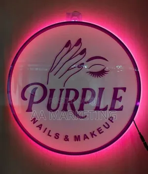 Acrylic Back Light Indoor Logo Signs