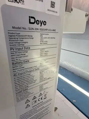 20kW Deye 3 Phase Hybrid Inverter 40kW PV Access Power