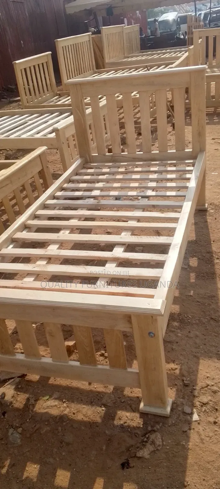 High Quality Wooden 3 by 6 Bed 