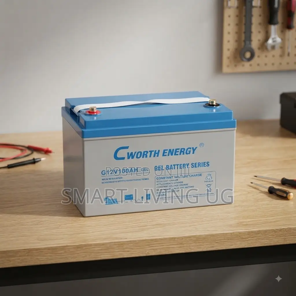 Cworth Energy 12V 100Ah Deep Cycle Gel Battery - High Quality