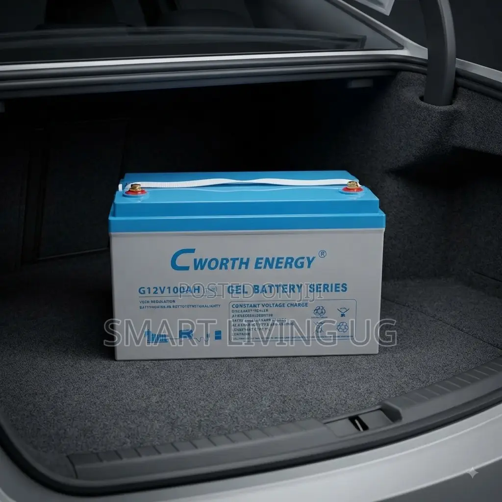 Original Cworth Energy 12V 100Ah Gel Battery (Solar & Backup Power)