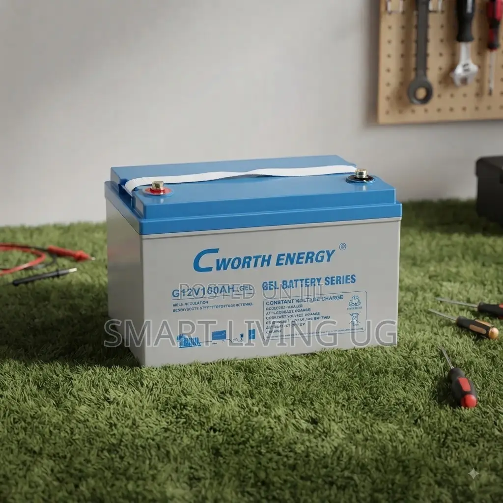 Original Cworth Energy 12V 100Ah Gel Battery (Solar & Backup Power)