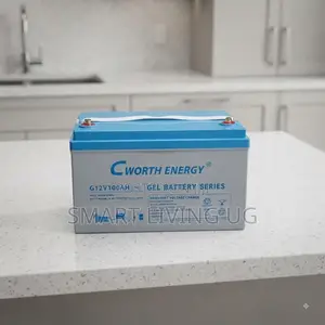 Cworth Energy 12V 100Ah Long-Lasting Deep Cycle Gel Battery