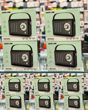 Vintage-Style Speaker Is the Green Lion Vintage Radio Speaker