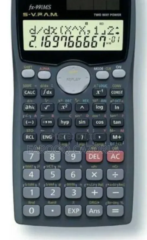 Scientific Calculator FFX 991 Ms