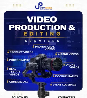 Get Video Editing and Photography Services for Your Company OR NGO