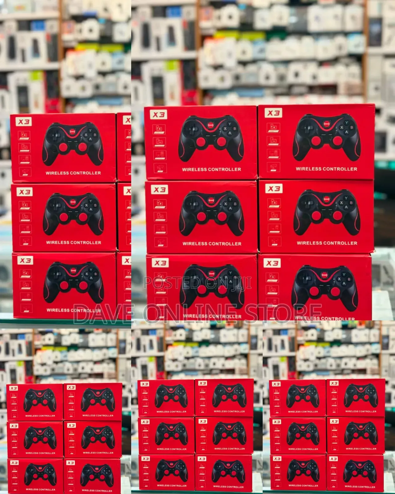 X3 Wireless Bluetooth Game Controller