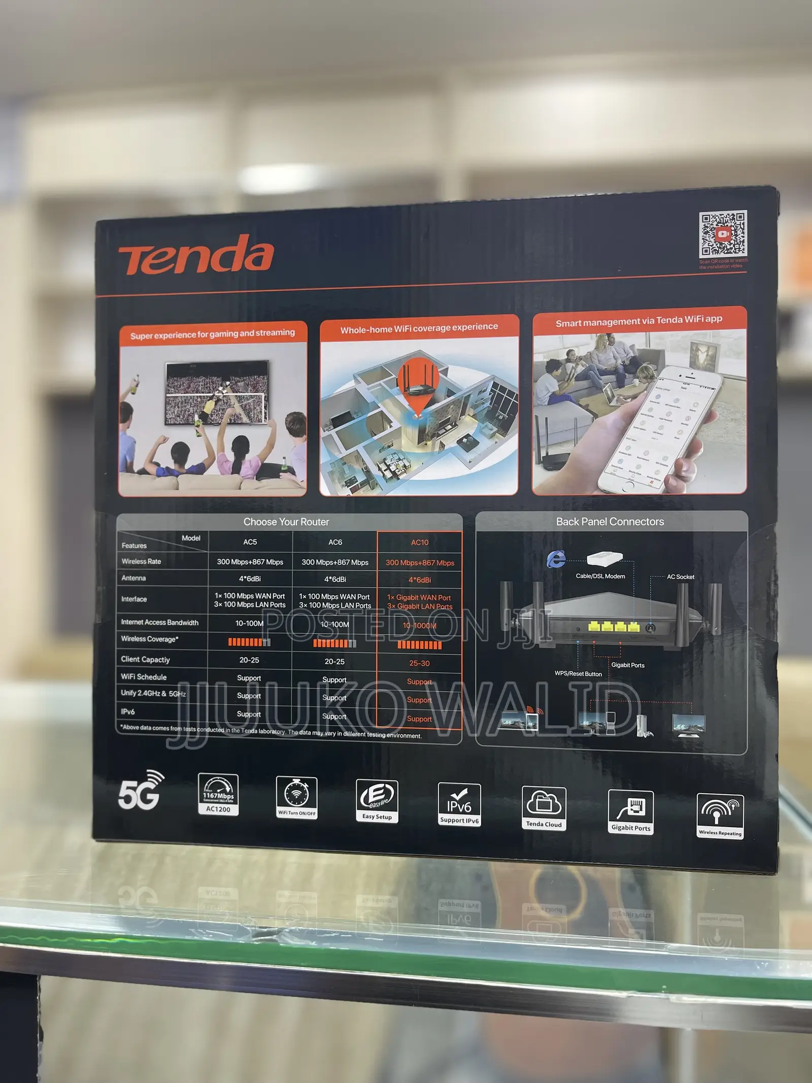 AC10 Dual Band Router