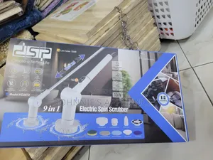 (9in1) DSP Electric Spinn Scrubber / Rechargeable Spinn Scrubber