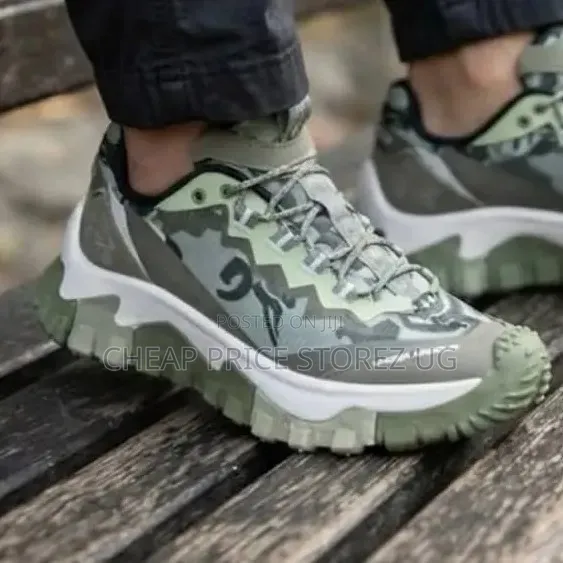 These Are the Under Armour Green Camo Rugged Trail and Hiking Sneakers