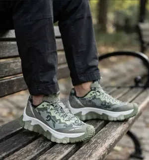 These Are the Under Armour Green Camo Rugged Trail and Hiking Sneakers