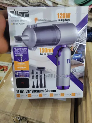 (11in1) DSP Rechargeable Car Vacuum Cleaner