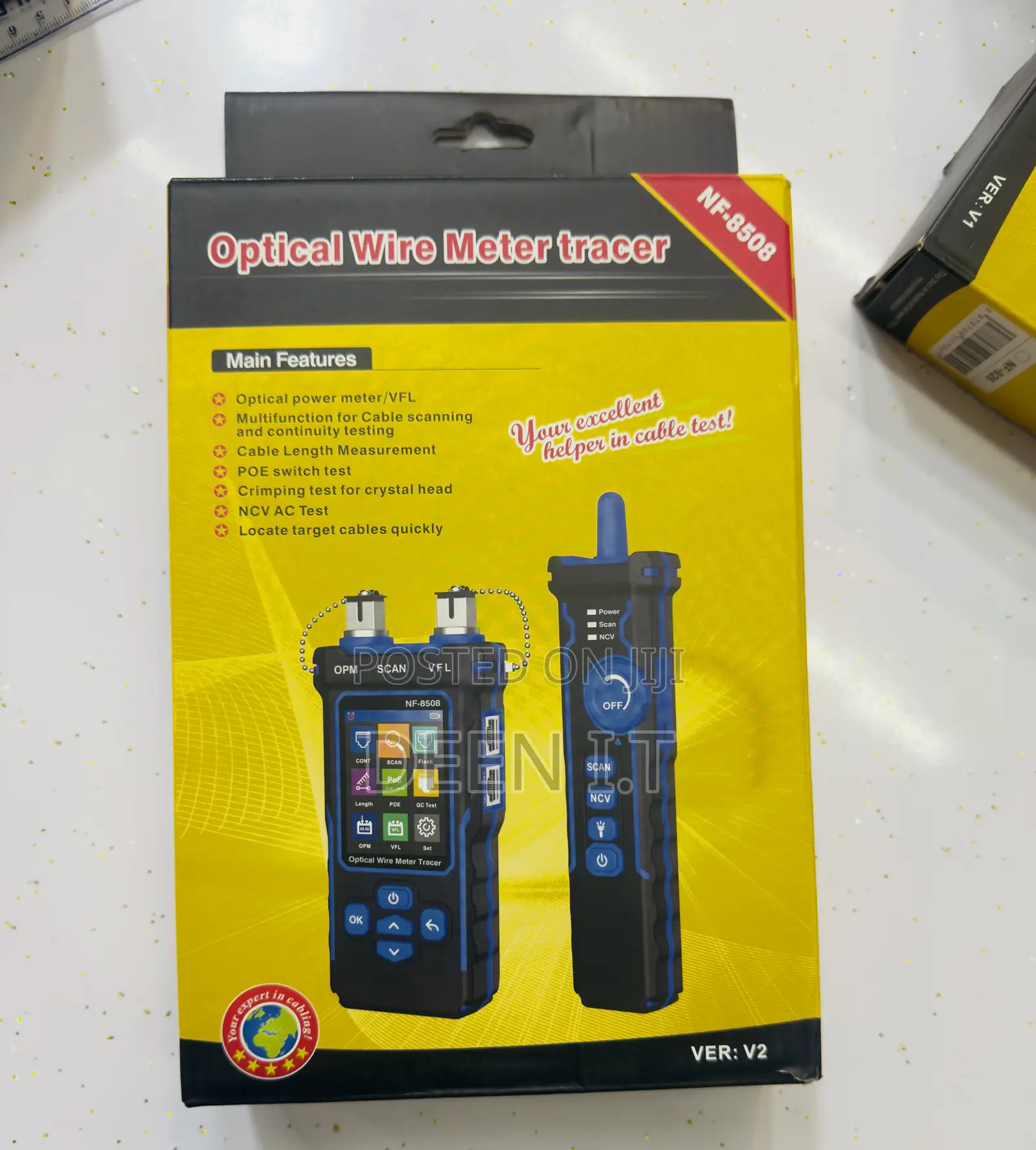 Noyafa Network Cable Tester Nf- 8508 Optical Wire Meter Tracer