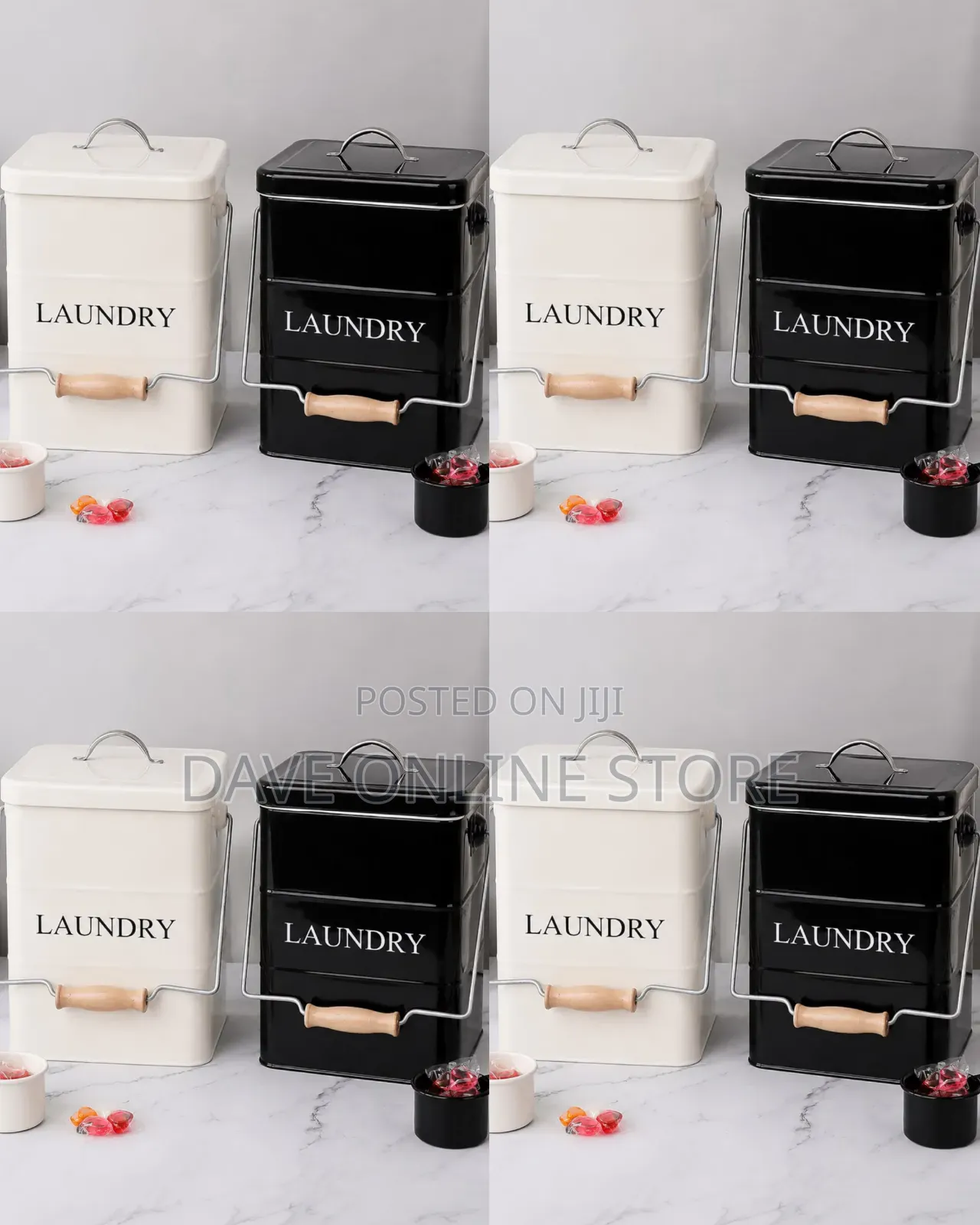 5L Metallic Laundry Detergent Box