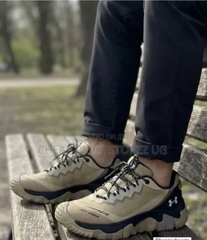 Man's Shoes Under Armour Brown Camo