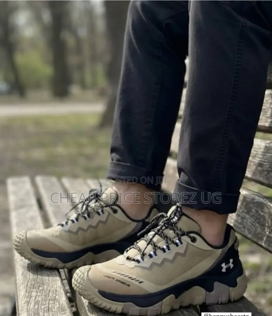 Man's Shoes Under Armour Brown Camo