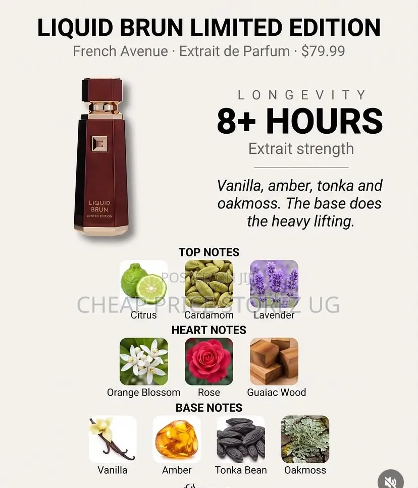French Avenue Liquid Brun Limited Edition Extrait De Parfum, 150ml