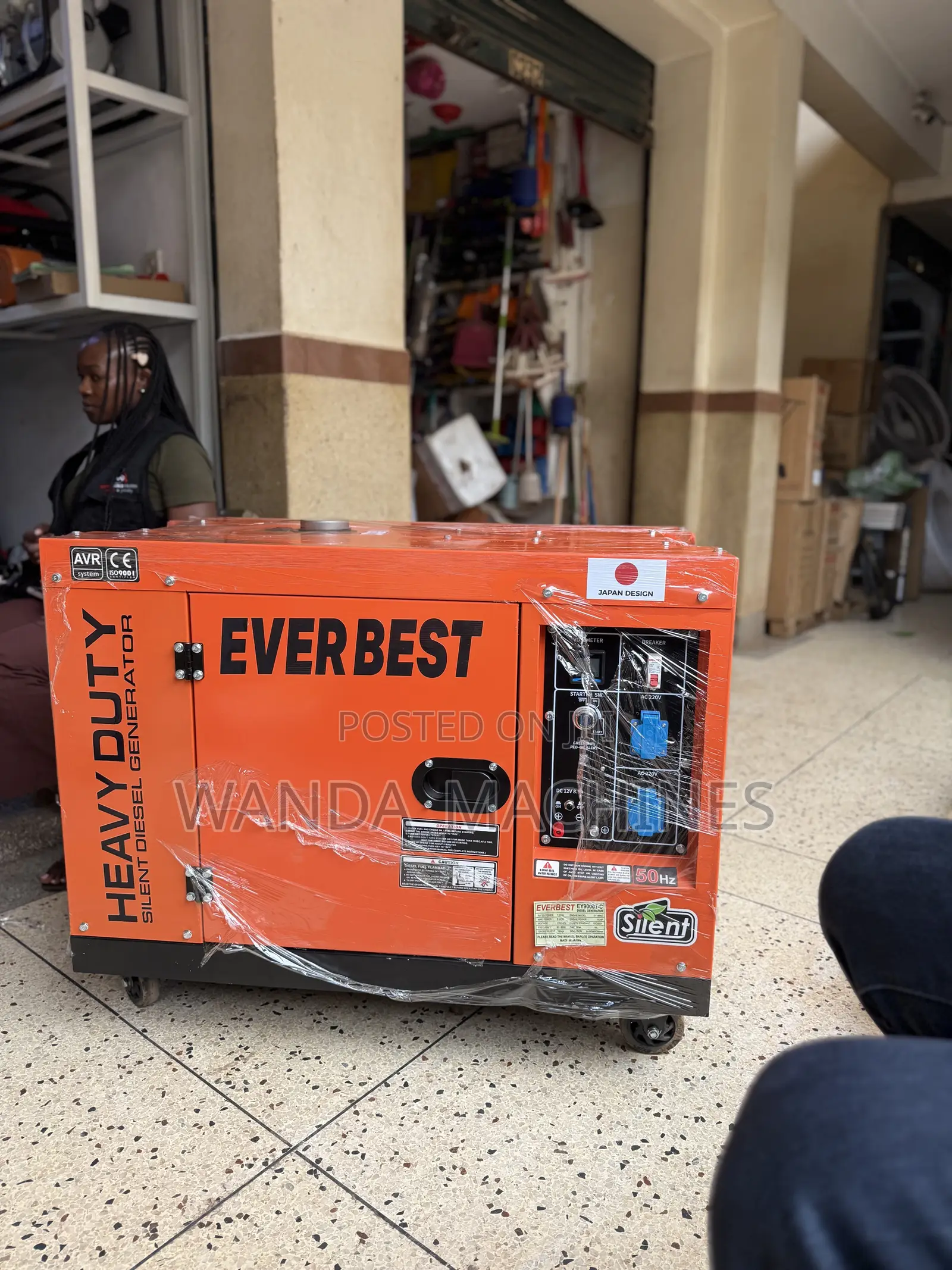 Diesel Generator Everbest 8kvA