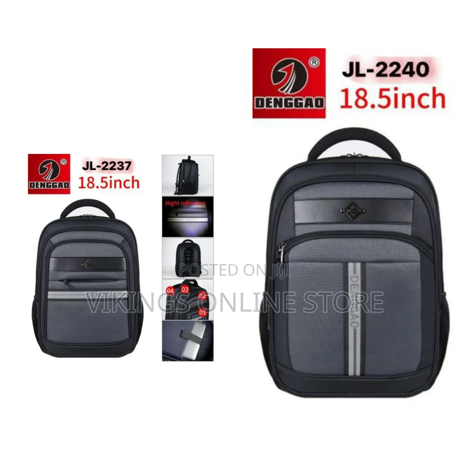 DENGGAO 18.5 Inch Casual Backpack Classical Fashion Notebook Computer