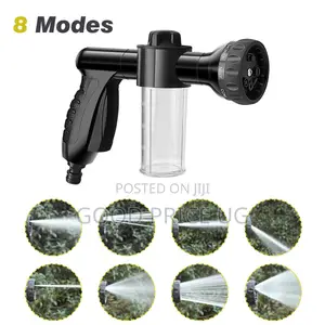 8-in-1 High-Pressure Garden Hose Nozzle
