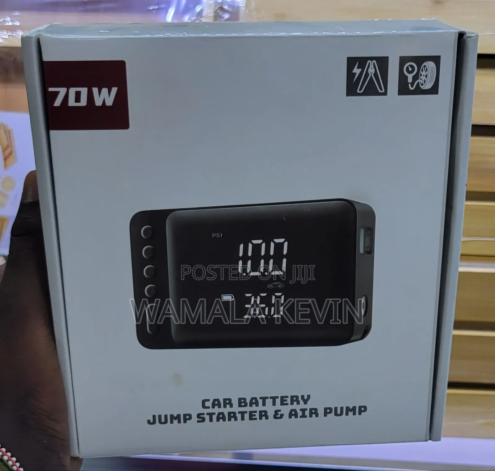 Car Jump Starter and Air Pump