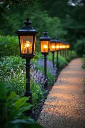 Low-Profile Modern Garden Bollard and Pillar Light
