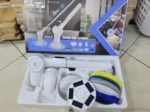 (9in1) DSP Electric Spinn Scrubber / Rechargeable Spinn Scrubber
