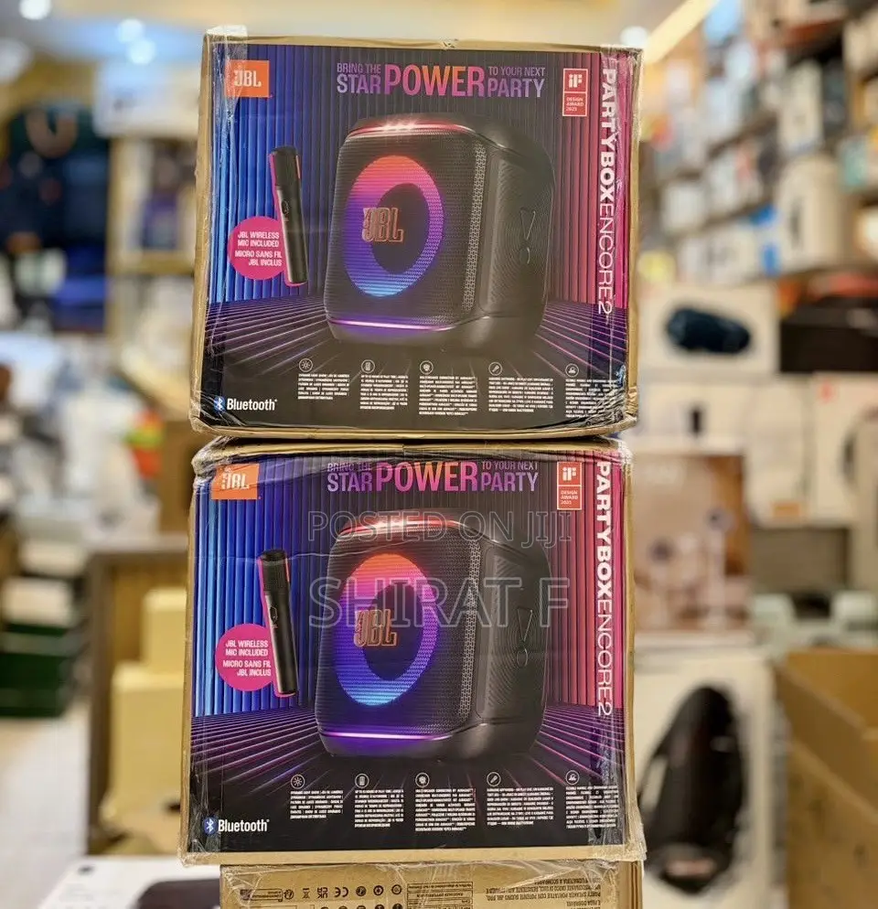 JBL Party Box Encore 2 Portable Speaker