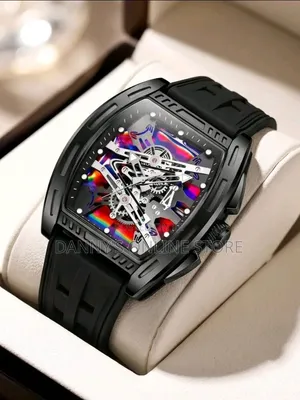 Black Men's Luxury Business Vintage Fashion Mixed Dial Quartz Watches