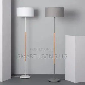 Simple Straight Pole Floor Lamp for Living Room Corners
