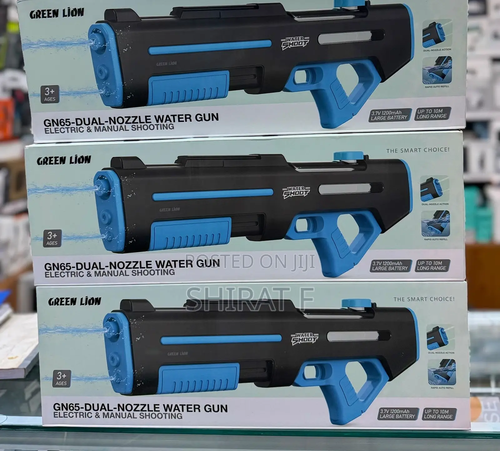 Green Lion GN65-Dual-Nozzle Water Gun