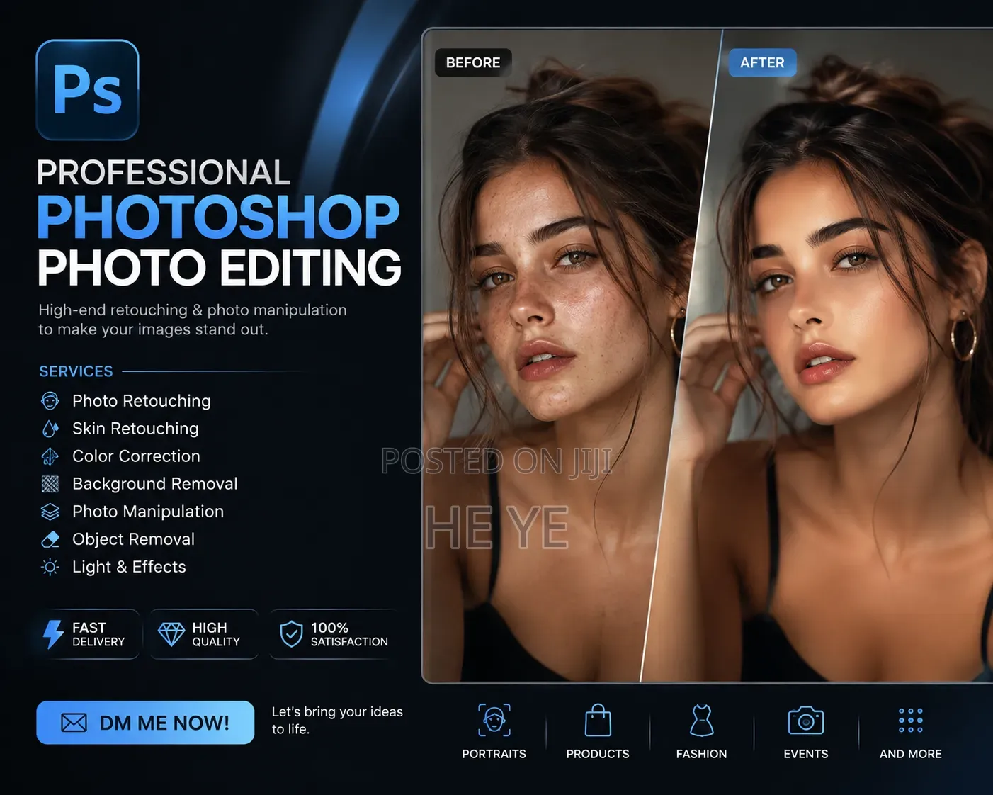 Professional Photo Retouching Editing Services