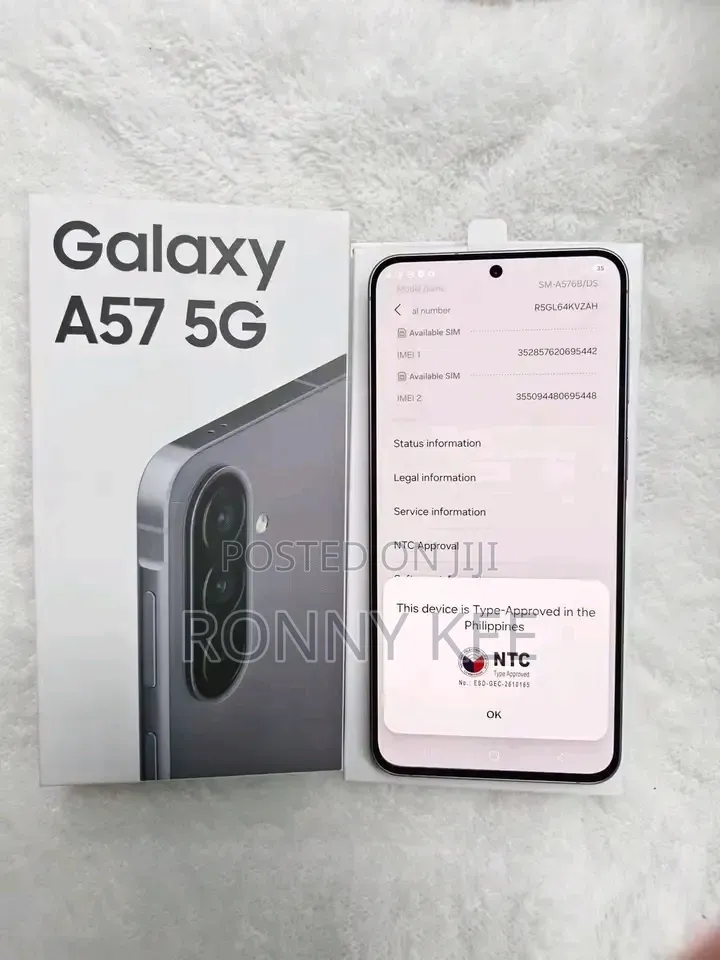 New Samsung Galaxy A57 256 GB Gray