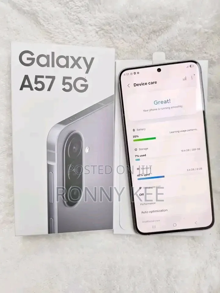 New Samsung Galaxy A57 256 GB Gray