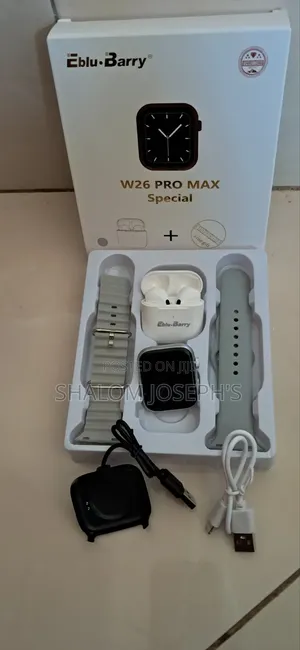 Eblu. Barry W26 Pro Smart Watch With Earpods Smart Watch