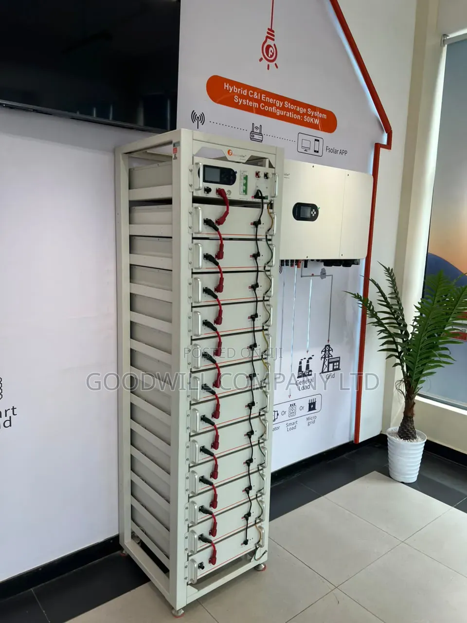 60kwh 614v 100ah Felicity Lithium Battery