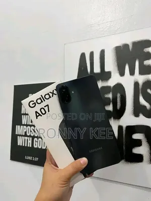 New Samsung Galaxy A07 5G 128 GB Black