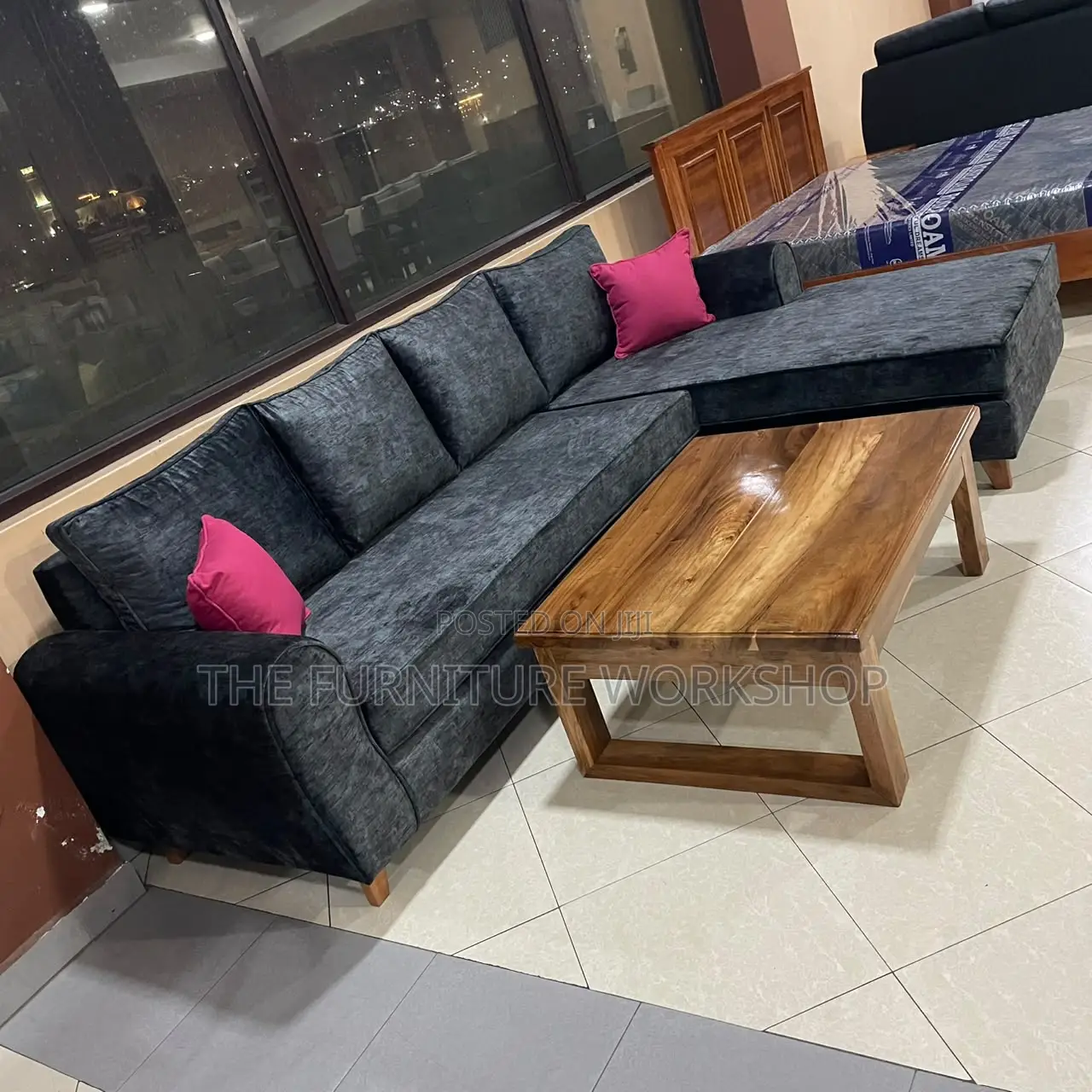 New L Sofa Set - Senana Hypermarket Building