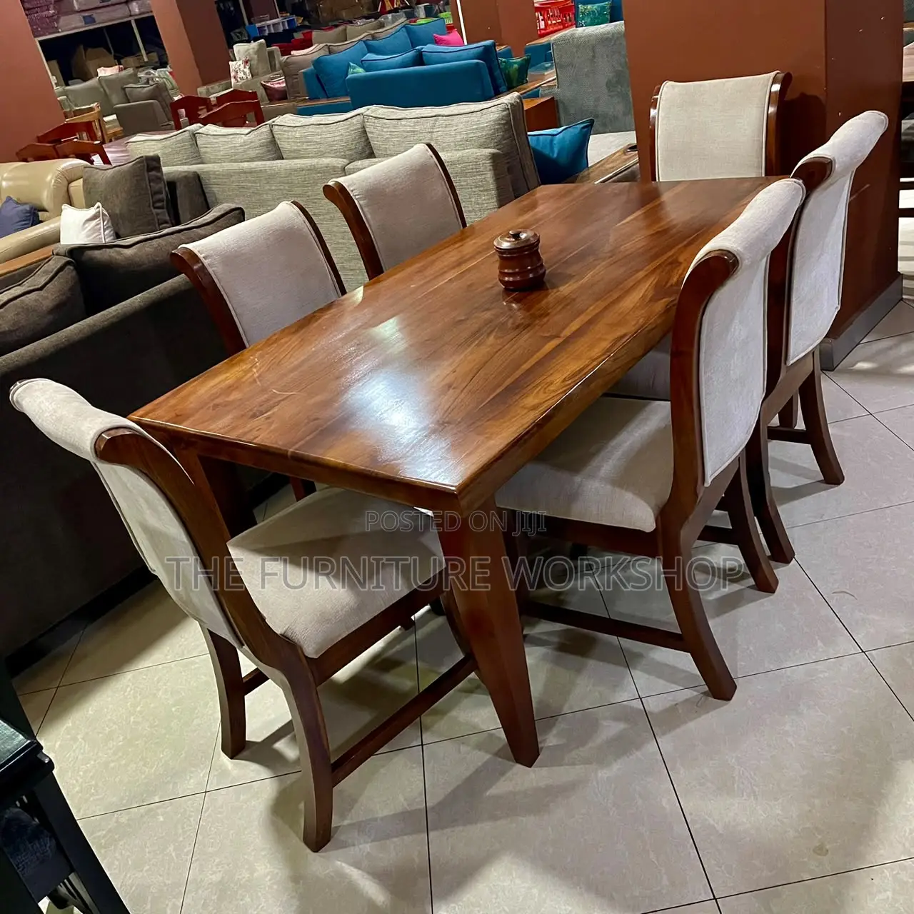 6 Seater Mugavu Dining Set - Senana Hypermarket