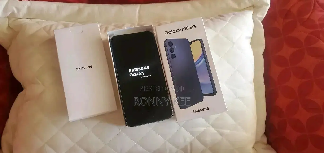 New Samsung Galaxy A15 5G 256 GB Black