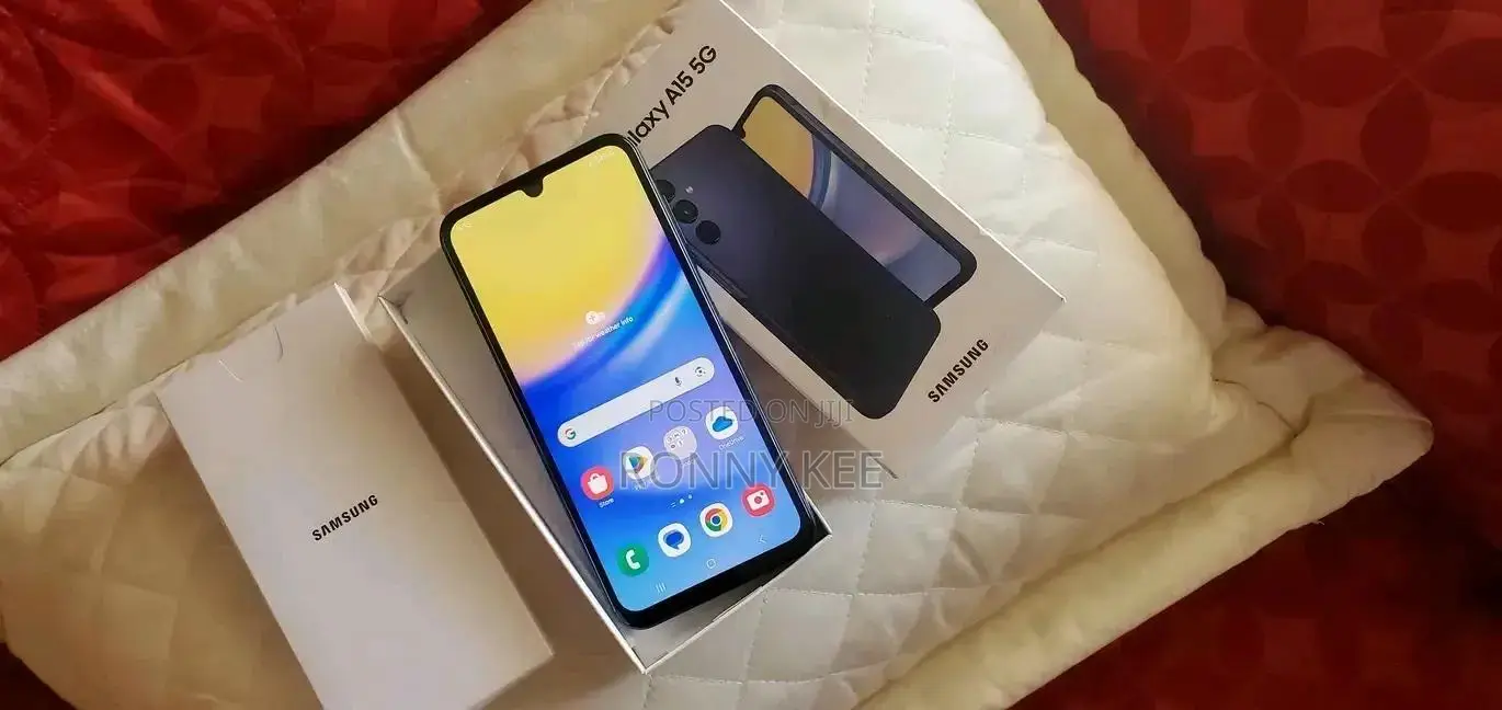New Samsung Galaxy A15 5G 256 GB Black