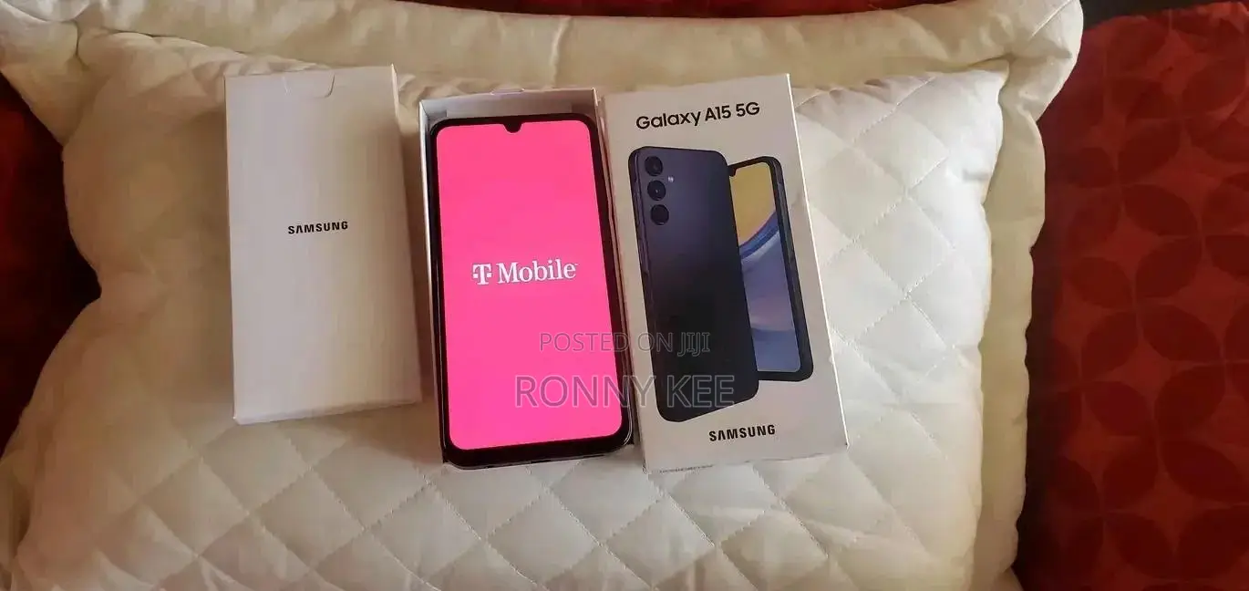New Samsung Galaxy A15 5G 256 GB Black