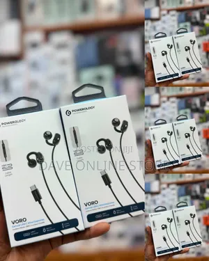 Powerology Voro Earhook USB-C Wired Earphones