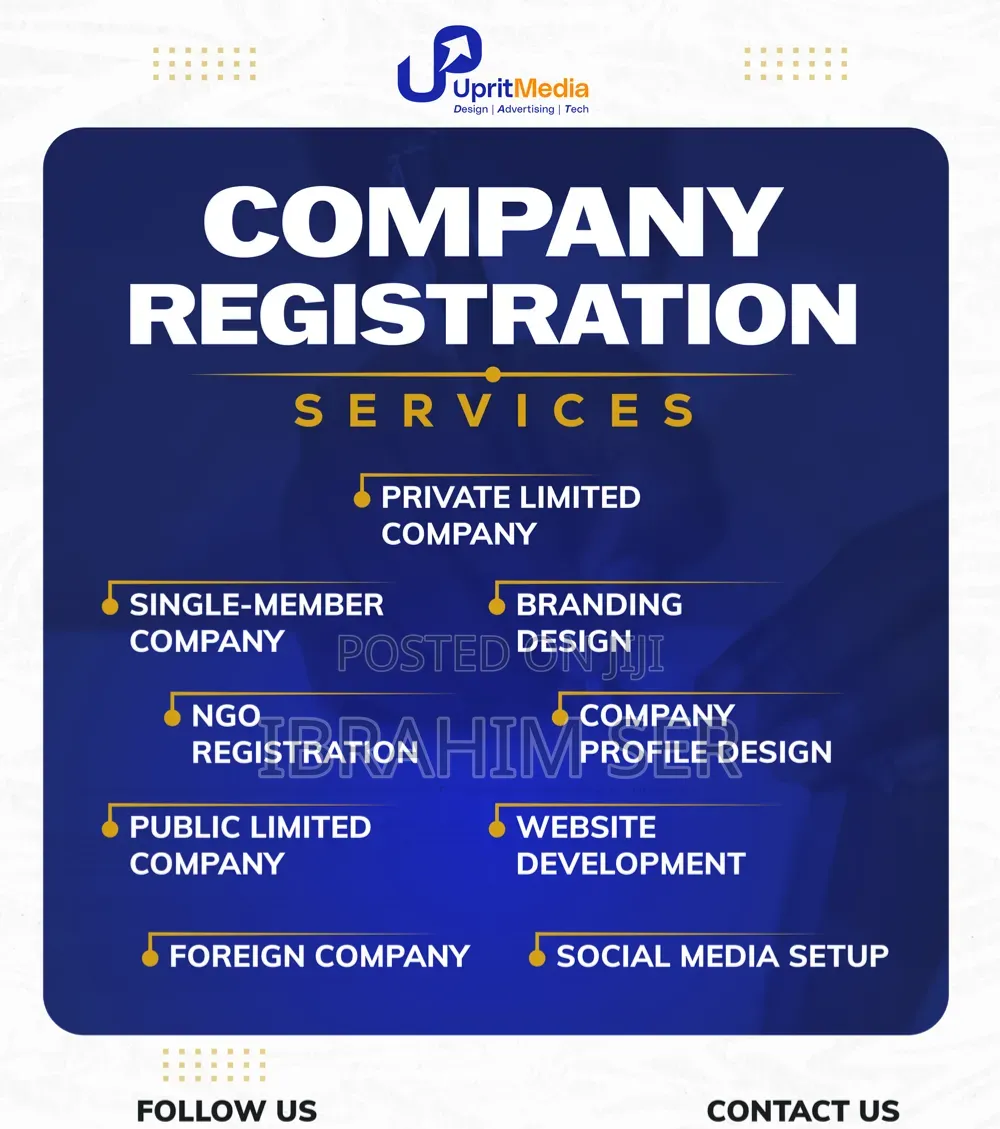 Get a Fully Registered Company OR Organization
