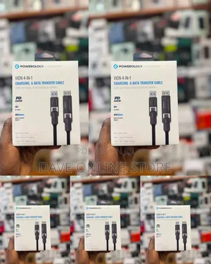 Powerology Vion 4-in-1 Charging Data Transfer Cable