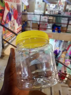 Wide-Mouth Plastic Jar