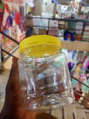 Wide-Mouth Plastic Jar