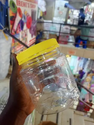 Wide-Mouth Plastic Jar